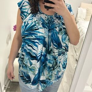 premise floral blouse